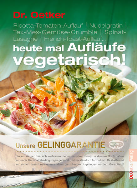 Erst in der Form schichten, dann in Form bleiben. heute mal ohne Fleisch gesund und gut essen: Kein Problem für überzeugte Vegetarier oder Gelegenheits-Fleischesser mit diesen fein geschichteten oder bunt gemischten Aufläufen für 4 Personen. Gemüse, Getreide, Hülsenfrüchte, Nudeln oder Kartoffeln kommen von handfest bis exotisch aus dem Backofen