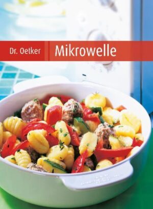 Genuss auf die Schnelle: Mikrowelle Kaum eine Küche, in der es nicht leise summt und ein Glockenton das Ende der Garzeit verkündet. Die Mikrowelle ist aus der modernen Küche nicht mehr wegzudenken. Sie schont Vitamine und Mineralstoffe, spart Zeit und Energie. Und kann noch so viel mehr. In dem Buch Mikrowelle zeigt Dr. Oetker die 50 besten Rezepte. Auf 96 inspirierenden Seiten mit 40 Fotos erfahren die Leser wie der Alltag auch mit wenig Zeit schmeckt. Das Kochbuch zum Lebensstil von heute.