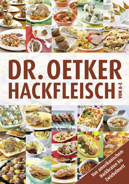 Ob als Mettbrötchen, Bolognese oder edles Tatar - Hackfleisch schmeckt immer und ist beliebt bei Alt und Jung. Dr.Oetker verrät auf 288 Seiten mehr als 200 Rezepte aus der Hack-Küche: Von Frikadellen nach klassischer, Allgäuer, syrischer, russischer oder asiatischer Art, über Bratwurstklößchensuppe, als Füllung für Maultaschen oder der Tex-Mex-Hackpizza bis hin zu gefüllten Chicorehälften reicht die leckere Bandbreite rund um Gehacktes.