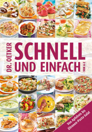 Keine Zeit? Zaubern geht auch in einer halben Stunde. Irgendwas ist immer: Entweder kommen gleich die Kinder aus der Schule oder zwischen Arbeit und Sportstudio war mal wieder der übliche Stau. Zum Kochen ist schon fast keine Zeit mehr. Genau für diese alltäglichen Stresssituationen sind in diesem Buch auf 288 Seiten viele abwechslungsreiche Rezepte zusammengestellt, mit denen sich in 30 Minuten eine tolle Mahlzeit auf den Tisch zaubern lässt. Von A wie Asiatisches Lammfleisch bis Z wie Züricher Geschnetzeltes finden sich tolle Ideen für Sandwiches, Salate, Suppen, Hauptgerichte und Desserts. Gut gegen den Hunger und perfekt für das Timing.