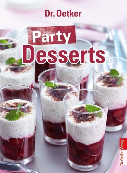 Desserts für Viele! Es gibt unzählige Gründe eine Party zu feiern und sei es nur um neue Rezepte auszuprobieren. Und das Dessert darf natürlich auf keiner Feier fehlen, etwas Süßes geht immer noch. In diesem Buch hat Dr. Oetker ca. 70 verführerische Dessertrezepte für mindestens 12 große und kleine Süßschnäbel kreiert. Ideal nicht nur für die Party am Abend, sondern auch für den Kindergeburtstag oder als Beitrag zum Schul- oder Straßenfest.