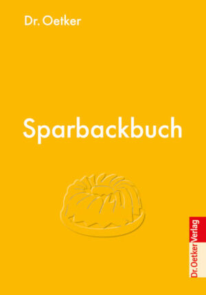 Back dich reich! Das „Sparkochbuch“ hat es vorgemacht: Gaumenfreude muss nicht teuer sein. Und das gilt auch für’s Backen! Dr.Oetker präsentiert über 70 süße und pikante Backideen, die den Geldbeutel schonen, aber keine Abstriche in punkto Genuss machen. Alle Kuchen unter 5 Euro – ein Muss für alle Sparfüchse mit Geschmack.