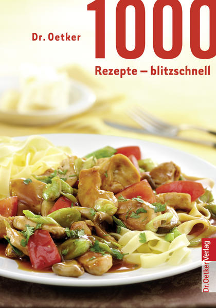 Dieses Buch sorgt für optimales Zeitmanagement in jeder Küche: Auf 576 Seiten präsentieren sich 1.000 stresserprobte und leckere Koch- und Backrezepte für jeden Tag. Zum Frühstück schnell das Buttermilchbrot, mittags sind das Schweinefilet mit Zuckerschotengemüse oder die Zucchinipizza fix auf dem Tisch. Abends ist der Toskana-Kartoffel-Salat blitzschnell gemacht. Und zum Nachtisch werden die Palatschinken mit Mousse au Chocolat oder der Frankfurter Blitz-Kranz gezaubert.