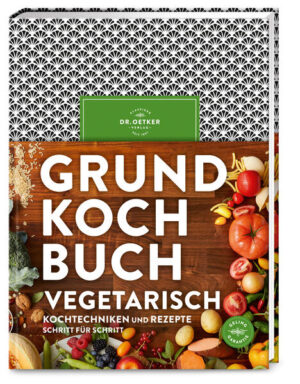 Das ideale Geschenk für Einsteiger in die vegetarische Küche Die perfekte Ergänzung zum Dr. Oetker Grundkochbuch Jedes Rezept erläutert eine Koch- oder Küchentechnik anhand von umfangreichen Step-Bildern