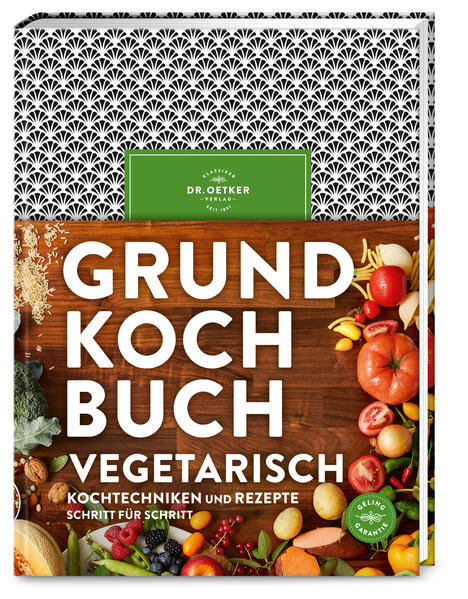 Das ideale Geschenk für Einsteiger in die vegetarische Küche Die perfekte Ergänzung zum Dr. Oetker Grundkochbuch Jedes Rezept erläutert eine Koch- oder Küchentechnik anhand von umfangreichen Step-Bildern