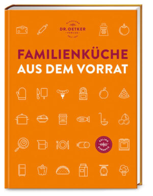 Nicht mehr als 5 Hauptzutaten, plus Zutaten aus dem Vorrat Clever einkaufen: Zeit sparen dank optimierter Vorratshaltung Mit den einfachen gelingsicheren Rezepten von Dr. Oetker können Fertiggerichte aus der Küche verbannt werden