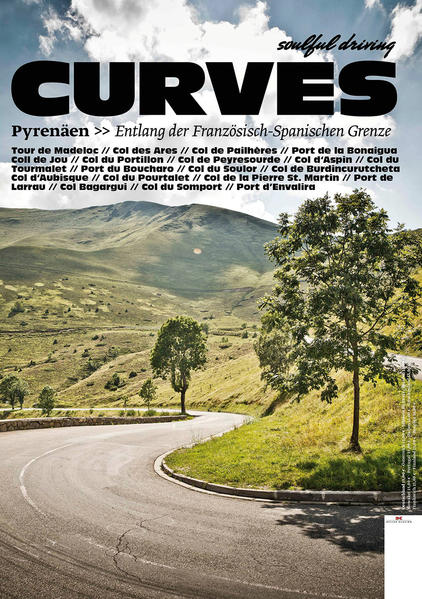 Curves-Pyrenäen – das Road-Movie geht weiter Quer durch die Pyrenäen, immer entlang der französisch-spanischen Grenze: Stefan Bogner kurvt wieder zusammen mit seinem Freund und Reisegefährten die schönsten Bergstraßen entlang und lässt uns an seiner Pässe-Jagd teilhaben. Die Fortbewegungsmittel der Wahl sind diesmal ein Porsche 911 Turbo und ein klassisches Fanini-Rennrad. Doch auch im vierten Band des Magazin Curves gilt: Nicht das Gefährt ist entscheidend, sondern die Schönheit der Landschaft, das On-the-road-Abenteuer, der Fahrspaß und die Suche nach der Ideallinie, die Flow-Glücksgefühle erzeugt. • Von Narbonne am Mittelmeer bis nach Biarritz am Atlantik: 1340 km Roadtrip durch die Pyrenäen • Spektakuläre Landschaftsfotos, die zum Teil aus dem Helikopter gemacht wurden • 19 Pyrenäen-Pässe, darunter der 2.115 Meter hohe Col de Tourmalet, und Höhenprofile der großen Passagen • Tipps für Motorradreisen und Cabrio-Touren sowie für Radtouren entlang der Etappen der Tour de France • Detailliertes Kartenmaterial, Restaurant- und Hotel-Empfehlungen für genussvolles Reisen Mit Cabrio oder Rennrad durch die Pyrenäen Ob Sie eine Motorradtour planen, sich auf den nächsten Cabrio-Sommer in Frankreich freuen oder mit dem Rennrad legendäre Etappen der Tour de France nachfahren wollen: Curves Pyrenäen ist die Pflichtlektüre für leidenschaftliche Fahrer, die wissen wollen, was man mit Turboladern oder Wadenschmelz zwischen Banyuls und Biarritz entdecken und erreichen kann!