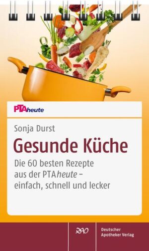 Kein Hunger ohne Durst„Was soll ich heute nur kochen?“ Ihnen bleibt nicht viel Zeit, Sie möchten aber ohne viel Aufwand ein ausgefallenes und gesundes Gericht zaubern? In diesem handlichen und alltagstauglichen Einkaufsbegleiter im Handyformat hat Sonja Durst die 60 beliebtesten Rezepte aus der Zeitschrift PTAheute zusammengestellt.Alle Gerichte sind dank der übersichtlichen Zutatenlisten und der nachvollziehbaren Anleitungen einfach und preiswert nachzukochen: - Vorspeisen, Suppen, Salate & Kleinigkeiten- Hauptgerichte: Aufläufe, Eintöpfe, Nudelgerichte & Co.- Desserts & Kuchen 28 vegetarische und 10 vegane Gerichte sind besonders gekennzeichnet. Interessante Hintergrundinfos und besondere Gesundheitsvorteile wie z. B. ein hoher Folsäure- oder Vitamingehalt machen diese Rezeptsammlung zu Ihrem täglichen Küchenhelfer - mit Geling-Garantie!