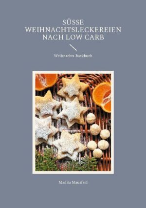 Bald ist es Weihnachten und wie immer, werden viele Leckereien zubereitet, insbesondere Plätzchen und andere Leckereien. Viele Menschen, die sich Low Carb ernähren, denken, dieses sei jetzt nicht mehr möglich und sie können den gewohnten Weihnachtszauber nicht erleben. Das muss nicht sein, denn es gibt viele alternative Möglichkeiten. In diesem Buch finden Sie eine große Vielzahl von schmackhaften Rezepten, ohne aus der Low Carb Ernährung zu müssen. Zu jedem Rezept finden Sie auch die passenden Nährwerte. Wenn Sie die Backwaren ihren Gästen servieren, werden sie kaum merken, dass Sie sich in einer Diät befinden. Ich wünsche Ihnen ein gelungenes Weihnachten mit diesem Buch.