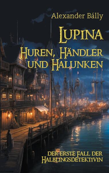 Halblinge haben es schwer unter Menschen. Lupina ist ein Halbling und lebt in Garbath, einer Handelsund Hafenstadt der Menschen. Hier muss sie sich zwischen Huren, Händlern und Halunken über Wasser halten. Stets ist sie in Geldnot und nimmt jede Arbeit an, die sie finden kann. Nun ja ..., fast jede. Als einem Bestatter zum vierten Mal eine Leiche gestohlen wird, soll Lupina Ermittlungen anstellen, aber bitte ganz diskret. So wird sie ganz unverhofft zur Detektivin. Mit Einfallsreichtum, bissigem Witz und spontaner Hochstapelei kommt sie der Lösung des Falls immer näher. Doch während sie dem Täter auf die Schliche kommt, begibt sie sich selbst in tödliche Gefahr. Ein Krimi, ebenso spannend wie heiter, im dichten Setting von epischer High Fantasy.