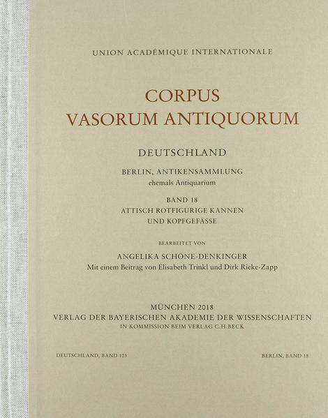 Corpus Vasorum Antiquorum Deutschland Bd. 103: Berlin Band 18 | Bundesamt für magische Wesen