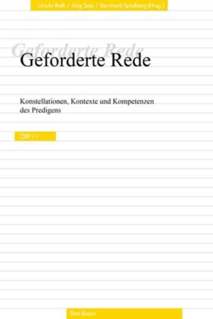 Ob dem Prediger oder der Predigerin danach zumute ist oder nicht: Am Sonntag wird eine Predigt erwartet. Das Reden-Müssen gehört zum Grundgefühl derer, die predigen. Predigten sind deshalb geforderte Reden. Von den Erfordernissen und Nötigungen des Predigens handeln die Beiträge des vorliegenden Bandes. Sie gehen auf eine Tagung der Arbeitsgemeinschaft für Homiletik zurück, die im Herbst 2016 unter dem Titel "Wir müssen reden" stattfand. Dieser Band wird ebenso wie alle anderen Bände der Reihe „Ökumenische Studien zur Predigt“ einem Peer-Review-Verfahren unterzogen.