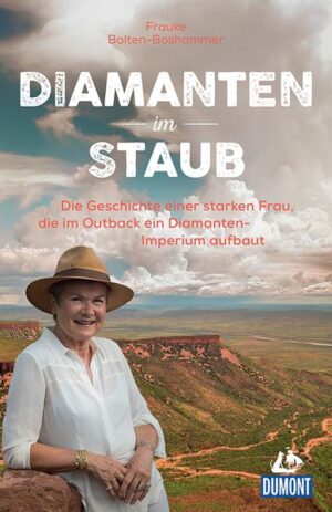 Die inspiriende Geschichte einer starken Frau, die in einer der unbarmherzigsten Regionen auf der Erde zur erfolgreichsten Diamantenhändlerinnen Australiens wird. Australien 1981: Innerhalb weniger Minuten nach der Landung in Kununurra fasst Frauke den Entschluss, schnellstmöglich nach Deutschland zurückzukehren. Die staubige Grenzstadt ist kein Ort für eine Frau. Frauke bleibt dennoch, wild entschlossen, ihrem Mann Friedrich zu helfen, ein neues Leben in der Landwirtschaft aufzubauen. Drei Jahre später nimmt Friedrich sich das Leben – und Frauke bleibt alleine mit den Kindern im Outback zurück. Doch mit harter Arbeit und unerschütterlicher Hoffnung erschafft sie für sich und ihre Familie ein neues Zuhause. Eine Frau zwischen Hoffnung, Verzweiflung und dem großen Glück Ein bewegendes Schicksal, persönlich erzählt Tiefe Einblicke in das Leben im Outback