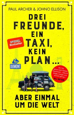 Nach einem Abend im Pub kommen die Freunde Paul, Johno und Leigh auf eine verrückte Idee: Sie kaufen ein altes schwarzes Taxi namens Hannah und gehen damit auf Weltreise – von London nach Sydney, mit dem größtmöglichen Umweg. Denn so würde es jeder Taxifahrer machen, der etwas auf sich hält. Ihr 70.000 Kilometer langer Weg führt sie in die abgelegensten und gefährlichsten Regionen: In Moskau landen sie hinter Gittern, im Iran werden sie als Spione dingfest gemacht und in Pakistan sind sie nie ohne bewaffnete Eskorte unterwegs, um nicht von den Taliban gekidnappt zu werden. Und auch das Taxi Hannah entpuppt sich als Diva, die immer wieder gepflegt und repariert werden muss. Doch die drei Freunde schaffe es mit viel Humor, allen Hindernissen zu trotzen