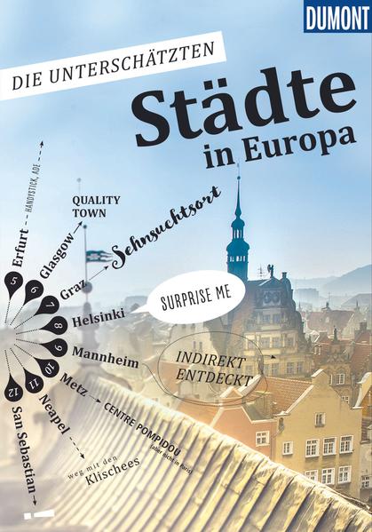 Hier kommen sie, die unterschätzten Alternativen zu Klassikern wie London, Rom oder Barcelona! Wussten Sie, warum genau jetzt die richtige Zeit für Graz oder Glasgow ist? Wer war schon mal in Belgrad oder Valencia? Vorgestellt werden 15 charmante Städte, die ihren Charakter zwischen gemütlichem Dorf und quirliger Weltstadt bewahrt haben. In denen Sie die Wahl haben zwischen Eckkneipe und Spitzengastronomie, zwischen kulturellen Traditionen und Avantgarde. Städte, in denen Sie ins Gespräch mit den Menschen vor Ort kommen – einfach hinfahren, neugierig sein und sich durch die spannendsten Viertel treiben lassen! 15 angesagte Städte mit Charakter Sich treiben lassen, schlendern und staunen: Inspirationen für Städtetripps mit Überraschungsgarantie Eintauchen in den verborgenen Charme europäischer Städte in jeweils 5 Touren