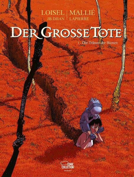 Die Pariserin Pauline fährt aufs Land, um in Ruhe an ihrer Magisterarbeit zu schreiben. Doch als ihr Auto den Geist aufgibt, braucht sie die Hilfe des jungen Mannes Erwan, der mitten im bretonischen Wald wohnt. Er erzählt ihr von einem magischen Buch, das von der Parallelwelt des "kleinen Volkes" erzählt. Zunächst lacht Pauline über die Geschichte, aber bald muss sie erkennen, dass sie in ein Abenteuer geraten ist, an dessen Ende weder die andere noch unsere Welt so sein wird, wie sie war ... In "Der große Tote", einem Mix aus Fantasyepos und Endzeitthriller, verbinden Autor Régis Loisel und Zeichner Vincent Mallié Poesie und Gesellschaftskritik auf einzigartige Weise. Die ursprünglich von 2008 bis 2019 erschienene Reihe wird für alle, die nicht von Anfang an dabei sein konnten oder sie jetzt entdecken wollen, neu aufgelegt.