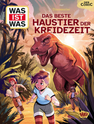 WAS IST WAS endlich als Comic! Es sollte ein ganz normaler Schultag werden. Will, Iris und Wenko warten auf den Schulbus, als sie plötzlich von einem Roboter weggebeamt werden! Unfreiwillig unternehmen sie mit ihm eine Zeitreise, die sie 80 Millionen Jahre in die Vergangenheit führt. Zu ihrem Erstaunen – und zu Wenkos Begeisterung – landen sie in der Welt der Urzeitgiganten! Dort treffen sie auf den durchgeknallten Professor Quecksilber, der sie für eine besondere Mission ausgewählt hat: Sie sollen ihm dabei helfen, das beste Haustier der Kreidezeit zu finden. Ein WAS IST WAS Comic zum Thema Dinosaurier Folge Wenko, Iris und Will in eine verlorene Welt und lerne die Urzeitgiganten aus nächster Nähe kennen