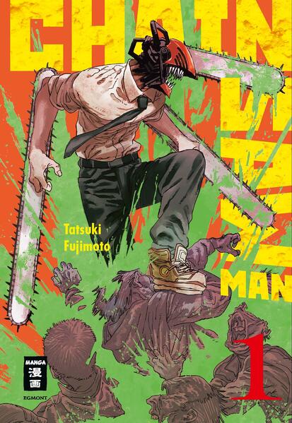 CHAINSAW MAN – An diesem Hype führt kein Weg vorbei! Wer sich in den letzten Jahren auch nur ein wenig mit Anime und Manga beschäftigt hat, der wird unweigerlich von Chainsaw Man gehört haben. Mit seinem abgedrehten Mix aus Humor, Spannung und jeder Menge Action hat Tatsuki Fujimotos Mega- Hit nicht nur die Herzen japanischer Manga- Fans erobert – auch Deutschland ist im Chainsaw- Man- Fieber! Inhalt Band 1: Denjis größter Wunsch ist es, ein ganz normales Leben zu führen. Doch er hat von seinem Vater nichts als Schulden bei der Mafia geerbt. Als Denji dem kleinen Teufel Pochita das Leben rettet, schenkt dieser ihm die Fähigkeit, sich in den Chainsaw Man zu verwandeln. Es dauert nicht lange, bis die Regierung auf den Jungen mit der Kettensäge als Kopf aufmerksam wird... „Blutig, lustig und actiongeladen.“ – Manga Passion.