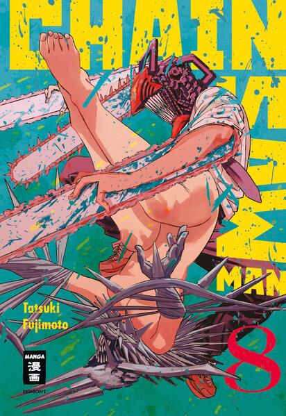 CHAINSAW MAN – An diesem Hype führt kein Weg vorbei! Wer sich in den letzten Jahren auch nur ein wenig mit Anime und Manga beschäftigt hat, der wird unweigerlich von Chainsaw Man gehört haben. Mit seinem abgedrehten Mix aus Humor, Spannung und jeder Menge Action hat Tatsuki Fujimotos Mega- Hit nicht nur die Herzen japanischer Manga- Fans erobert – auch Deutschland ist im Chainsaw- Man- Fieber! Inhalt Band 8: Während es die fast übermächtige Quanxi kaum Mühe kostet, die Sondereinheit in die Enge zu treiben, verfolgt der unheimliche Marionettenspieler Santa Claus seine eigenen Pläne: Mit Hilfe eines diabolischen Pakts öffnet er die Tür in eine Welt, die so finster ist, dass sie selbst Teufeln das Fürchten lehrt… „Blutig, lustig und actiongeladen.“ – Manga Passion.