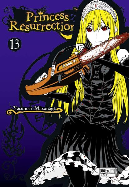 Kontrastreiches Gothic- Artwork, schaurige Monster und eine schöne Königstochter machen Princess Resurrection zur kultigen Manga- Geisterbahnfahrt! Nur eines der Königskinder kann am Ende überleben und so kämpfen sie erbittert um den Thron. Blutskrieger Hiro ist dabei immer an der Seite seiner geliebten Prinzessin Hime und muss so einiges einstecken! Backcover: Prinz Emil hat hoch gepokert… und verloren. Als Hime ihn besucht, liegt er bereits im Sterben. Mit allen Tricks hatte er versucht, als erster aus der Königsfamilie die Volljährigkeit zu erreichen. Inzwischen müssen die Prinzessinnen der Monster weiteres Unheil abwenden. Die kleine Meerjungfrau gilt es aus einer Tiefseehöhle zu retten. Seltsam nur, dass sie am Ende ihre Retter rettet…