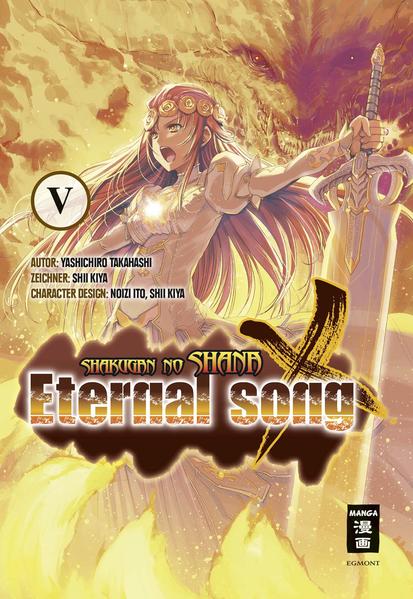 Die Vorgängerin unserer liebgwonnenen Shana mit dem flammend roten Haar muss sich ihren bisher stärksten Gegnern stellen und dem großen Krieg ein Ende bereiten. Shakugan no Shana X Eternal Song bietet neben der spannenden Vorgeschichte zu Shakugan no Shana viele Details und Hintergrundinformationen rund um Shanas Welt! Shana X Eternal Song 05 - der Abschlussband!