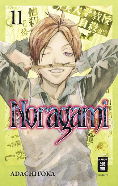 Noragami - Der Shonen- Hit um den Liefergott Yato Der selbsternannte, freche Gott Yato bietet gern seine Hilfe an - allerdings nie ohne Hintergedanken. Denn Yato braucht Leute, die an ihn glauben, um ein echter Gott zu werden. Die abgeschlossene Erfolgsreihe Noragami erzählt die Geschichte von ihm und seinen liebenswerten Freunden und zeigt dabei die schöne, furchtbare und aufregende Welt der übernatürlichen Yokai. Inhalt Band 11: Yatos „Vater“ soll Yato erschlagen haben! Ist er der Meister der Künste? Ist er überhaupt ein Mensch? Und was führt er im Schilde? Yato stürzt sich derweil in die Akquise und schreckt vor nichts zurück, um neue Kunden zu gewinnen. Schließlich hat er ein erklärtes Ziel: Er will zum Glücksgott werden und die Menschen glücklich machen. Was Yato derweil nicht weiß: Sein Vater befindet sich in Hiyoris unmittelbarer Nähe! Mit 380.000 verkauften Bänden ist Noragami einer der erfolgreichsten Fantasy- Manga jemals!