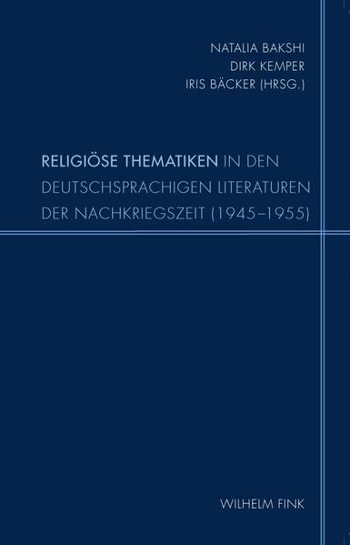 Religiöse Thematiken in den deutschsprachigen Literaturen der Nachkriegszeit (1945-1955) | Bundesamt für magische Wesen