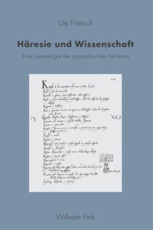 Diese kulturgeschichtliche Studie analysiert den wissenschaftlichen Gehalt der Alchemie des Paracelsus, sie zeigt deren historische Kontexte auf und benennt zugleich Improvisationen über die paracelsische Thematik, die bis in die Gegenwart reichen. In der kulturund wissensgeschichtlichen Monographie werden Funktionsweise und Selbstlegitimierung der paracelsischen Alchemie untersucht. Es werden erstmals detailliert theoretische sowie praktische Zusammenhänge zwischen den naturkundlichen und den religiösen (pseudo-)paracelsischen Aussagen aufgezeigt, die selbst die Materialkultur der Alchemie prägten. Durch die Methode der Genealogie kommen zudem Abgrenzungsund Aneignungsbewegungen zur Darstellung, in denen diese Alchemie – als Häresie, Pseudowissenschaft oder aber naturnäheres Wissen – vom scholastischen Universitätswissen sowie vom aufgeklärten und modernen Wissen unterschieden bzw. vereinnahmt worden ist.