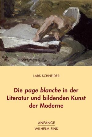 Die page blanche in der Literatur und bildenden Kunst der Moderne | Bundesamt für magische Wesen