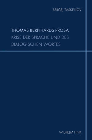 Thomas Bernhards Prosa | Bundesamt für magische Wesen