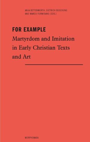 This volume explores the phenomenon of Christian martyrdom and ideas of “following Christ”, in particular focusing on theological and pragmatic difficulties in the early Christian period. How can martyrs successfully follow Christ without themselves entering into a competition with him? What happens when the idea of following Christ so faithfully as to experience martyrdom becomes impossible because of the fundamentally different living situation of the faithful? How do Christian concepts of the model and of imitation compare to pagan traditions of “exempla”? Contributions from classical philology, ancient history, theology, and art history suggest some answers to these questions, drawing equally on ancient literature and material culture.
