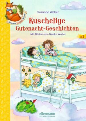 Der kleine Fuchs liest kuschelige Gutenachtgeschichten vor: Ben darf zum ersten Mal bei seinem Freund Deniz übernachten. Das ist ja so aufregend! Bela hat ganz viel Spaß mit seiner Babysitterin Barbara. Und wie verbringt eigentlich ein kleines Gespenst den Abend? Außerdem erfahren wir, wie Sophie für die Katze Schoko ein passendes Bettchen findet. Von kuscheligen Momenten rund ums Einschlafen erzählen diese lustigen Gutenacht- Geschichten. Mit dem kleinen Fuchs gibt es tolle Gute- Nacht- Geschichten, in einem handlich- leichtem Format, ideal zum Vorlesen im Bett.