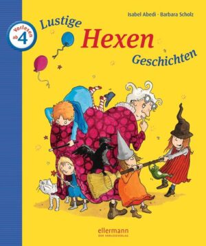 Aufgepasst: Hier kommen fantastische, magische und auch realistische Geschichten rund um das Lieblingsthema Hexen! Ein zauberhaftes Vorlesebuch für alle kleinen Hexen und Zauberer! Was soll man bloß tun, wenn man als Hexenmädchen Flugangst hat? Oder sich unbedingt einen Hund wünscht, obwohl alle anderen Hexen Katzen als Haustiere haben? Magische und spannende Geschichten von großen Hexen und kleinen Hexenkindern, Hexenfesten und - abenteuern. Das Vorleseprogramm von ellermann Geschichten zum gemeinsamen Anschauen und Vorlesen ab 4 Jahren: Viele farbige Bilder Kurze, fantasievolle Geschichten Altersgemäße Text- Bild- Gestaltung Themen, die Kinder lieben