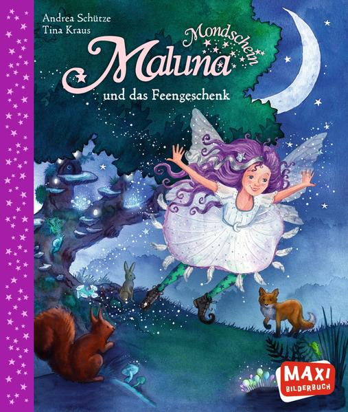 Maluna Mondschein ist die ganz besondere Gutenacht- Fee von Andrea Schütze: Sie lebt im Zauberwald, liebt Kirschsaft und trägt gern mondscheinglitzerweiße Kleider. Doch, Himmelblitzgewitter: Weißt du, was passiert, wenn sie beim Fliegen mal wieder falsch abgebogen ist? Da wird ihre Stimmungssträhne ratzfatz grün vor lauter Ärger! Spiel und Spaß mit Maluna Mondschein und ihren Freunden: www.malunamondschein.de