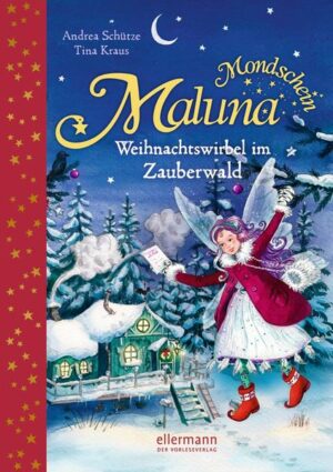 Huch, es ist ja bald Weihnachten! Gut, dass Maluna das noch früh genug bemerkt hat. Nun aber schnell das Feennest großzügig dekorieren und auf zur kleinen Hexe Ranunkel, Plätzchen backen. Unterwegs trifft Maluna allerdings auf Trummtrapse, die doch tatsächlich die Wunschzettel der Kinder aus dem Zauberwald geklaut haben. So geht das aber nicht! Da muss Maluna auf der Stelle eingreifen! Eine weihnachtliche Maluna- Geschichte mit Plätzchenrezepten und Weihnachtslied.