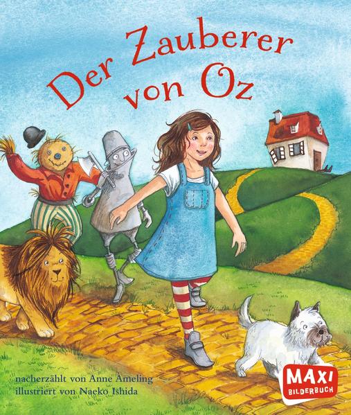 Nach einem gewaltigen Sturm findet Dorothy sich mit ihrem Hund Toto in einem fremden Land wieder. Dort trifft sie auf den wunderlichen Strohmann ohne Verstand, den einsamen Blechmann ohne Herz und den brüllenden Löwen ohne Mut. Gemeinsam machen sie sich auf den Weg zum Zauberer von Oz, denn nur er soll Dorothy den Weg zurück nach Hause zeigen können. Die Nacherzählung von Dorothys Abenteuer ist für Kinder ab drei Jahren geeignet.