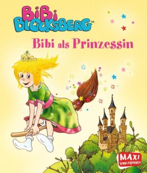 MAXI- Spaß mit Lieblingshexe Bibi Blocksberg. Oh je: Dank eines hexischen Tagtraums hält sich Bibi Blocksberg plötzlich für Prinzessin Klara von Klunkerburg. Um die richtige Bibi zurück zu bekommen, gibt es nur einen Weg. Bibi muss zum Schluss Klunkerburg. Kurzerhand bringt Barbara sie mit ihrer Freundin Moni dorthin und hext die beiden in die Vergangenheit. Und dort sorgt Bibi erstmal für mächtig Wirbel.