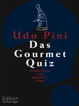 Kulinarisches Fachwissen und amüsanter Rätselton verbinden sich seit 2002 für "essen & trinken" zu einer erfolgreichen monatlichen Gourmet-Quiz-Kolumne. Der vorliegende Band versammelt 365 Artikel dieser e&t-Kolumnen voller erstaunlicher Details und voller Bild-Verblüffungen - eine wohlangerichtete Sammlung von Fragen, Antworten und Beweisen für kulinarische Entdeckungsreisen entlang genüsslicher Kulturgeschichten und neugieriger Topfguckereien - für amüsierbare Besserwisser ist höchster Small-Talk-Wert garantiert! Ein Buch, das zum Sattlesen aufträgt, und ein Geschenkbuch par excellence für alle Weltbürger im kulinarischen Kosmos.