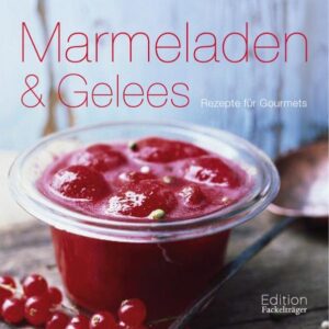 Klassiker mit Gourmet-Tipps. Nichts schmeckt besser als selbst gemachte Marmelade und selbst gekochtes Gelee. Mit Früchten und Beeren aus der eigenen Ernte oder mit saisonfrischem Obst vom Markt und Rezepten von klassisch bis exotisch kommen Frucht und Farbe das ganze Jahr hindurch auf den Tisch. Frische und gute Zutaten garantieren unübertroffenen Genuss, Vanille, Zimt, Pfefferminze oder Alkohol geben den richtigen Pfiff - und wir zeigen mit vielen Gourmet-Tipps und Tricks rund ums Marmeladekochen wie’s geht. Die verlockenden Rezepte machen Lust aufs Ausprobieren, Selbermachen und Genießen.