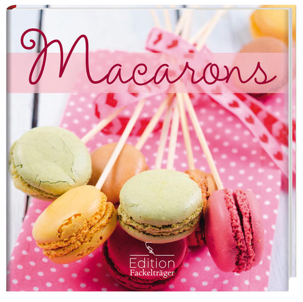 Köstlichkeiten aus der französischen Patisserie Die luftig-leichten Macarons sind aus der französischen Patisserie nicht wegzudenken. In buntesten Farben und feinsten Aromen locken sie in den Auslagen. Mit zahlreichen Tipps und Tricks und genauen Backanweisungen geling das zarte Gebäck jetzt auch zu Hause. Klassisch in rosa-rot mit Himbeer- oder Erdbeerfüllung, mit köstlicher Schokoladefüllung und feinen Kirschstückchen als Schwarzwald-Macaron, mit Limoncello gefüllt als italienische Variante, oder edel mit Orangenblüten und Pistazien – zum Verschenken oder selbst essen! • Die feine französische Patisserie zum Verschenken • Tipps und Tricks zur Zubereitung sowie zahlreiche Rezepte