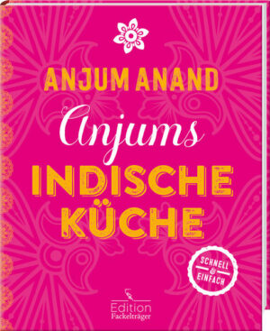 Indisch kochen - schnell und einfach • Authentische indische Küche zum einfachen und schnellen Nachkochen • Von der bekannten britischen Kochbuchautorin und Fernsehköchin • Mehr als 100 Rezepte: Currys, Reisgerichte, Chutneys, Desserts und vieles mehr Farbenfroh und ausdrucksstark, einfach und dennoch köstlich - die indische Küche bietet unendliche Möglichkeiten. Currys oder Reisgerichte, opulente Menüs, simple Chutneys und köstliche Desserts zeugen von der Vielfalt des Landes. Probieren Sie Tomatenbruschetta mit Kräuterjoghurt, warme Hähnchen-Tikka-Sandwiches oder rustikal gewürzte Spinattarte, cremiges Kokosnuss-Garnelen-Curry, gebackenen Ricotta mit Mangold oder Orangen-Pannacotta mit Pflaumenröster.