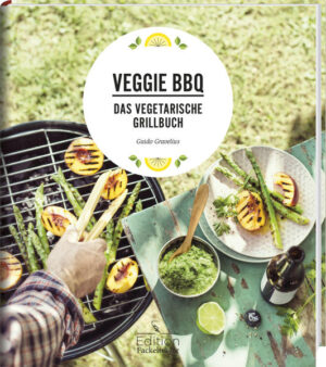 Wir grillen vegetarisch! • Mehr als 50 vegetarische Rezepte, die Lust aufs Grillen machen • Schmeckt auch Flexitariern und Nicht-Vegetariern! Wir sind im Paradies gelandet. Im vegetarischen Grillparadies. Oder im Himmel. Oder in beidem. Das muss es sein! Denn wir schwelgen in den unglaublichsten Köstlichkeiten. Wir dippen BBQ-Seitanribs in Pflaumen-Sesam-Vinaigrette, belegen unsere Auberginenburger mit Halloumi und Limetten-Basilikum-Pesto, essen uns an gegrillter Haselnusspolenta mit Nektarien satt und, wenn wir dann immer noch Hunger haben, naschen wir an gegrillten Marshmallows auf Butterkeksen mit Schokolade. Das ist pures vegetarisches Grillglück, dem niemand widerstehen kann!