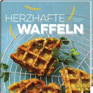 So herzhaft können Waffeln sein! • Überraschende Ideen zum neuen Street-Food-Trend • Über 60 neue herzhafte Rezepte Von Falafel-Waffeln über Waffelburger bis hin zu Käse-Schinken-Waffeln oder Zucchiniwaffeln "Der Teig ist vorbereitet, das Waffeleisen glüht und die Küche duftet nach frisch gebackenen Waffeln. Aber süß war gestern - wir backen herzhafte Waffeln! Und zwar mit Dinkel-, Roggen- und Maismehl, Kartoffeln, Zwiebeln und Blumenkohl, Speck, Lachs und Gartenkräutern. So verwandeln sich einfache Waffeln im Handumdrehen in leckere Mahlzeiten für den ganzen Tag! Wie wäre es mit einer pompösen Waffeltorte mit Räucherlachs, knackigen Hot-Dog-Waffeln, orientalischen Falafelwaffeln oder knusprigen Sepia-Sesam-Crackern? Einfach lecker und unwiderstehlich gut - so vielseitig können herzhafte Waffeln sein!"