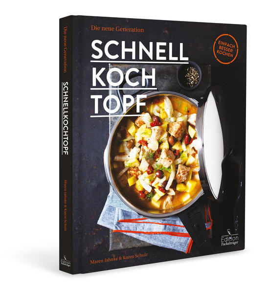 Schnellkochtopf - frische neue Rezepte * Schnellkochtöpfe erobern wieder den Markt * Bewährte Zubereitungstechnik neu entdeckt * Energiesparend, schonend und schnell Der Schnellkochtopf ist zurück! Und so lässt es sich endlich wieder entspannt und dabei zeitgemäß kochen. Denn frische Lebensmittel werden dank der optimalen und daher schonenden Zubereitung unter Druck sanft gegart. Das ist nicht nur schnell und energiesparend, es bleiben auch wertvolle Inhaltsstoffe und vor allem das volle Aroma erhalten. Die mehrfach getesteten Rezepte in diesem Kochbuch bieten für jeden Geschmack etwas: Rote-Bete-Pilaw mit Dillschmand, Curry-Rosenkohl mit Weizenkörnern, aber auch Erbsensuppe mit Würstchen, Rinderrouladen, Lammtajine und Kardamom-Milchreis begeistern.