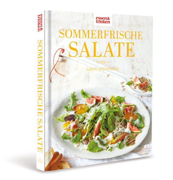 Das neue Buch von Deutschlands großem Food-Magazin ESSEN & TRINKEN! • In Zusammenarbeit mit Deutschlands großem Food-Magazin ESSEN & TRINKEN •70 knackige, frische Rezepte für den Sommer • Mit der legendären ESSEN & TRINKEN-Gelinggarantie Wenn es draußen endlich wärmer wird und das frische Gemüse sprießt, gibt es nichts Schöneres als einen knackigen, frischen Salat. In Zusammenarbeit mit Deutschlands großem Food-Magazin ESSEN & TRINKEN stellt Edition Fackelträger die leckersten Sommersalate zusammen. Mal leicht mit Obst und Früchten, mal deftig mit Fleisch und Fisch, mal vegetarisch mit frischem Gemüse, immer bunt und knackig und in bewährter ESSEN & TRINKEN-Art natürlich gut durchdacht und leicht verständlich: Die über 70 Rezepte in diesem sommerlichen Buch machen einfach Spaß! Genießen Sie den Sommer und lassen Sie sich überraschen, wie eindrucksvoll unsere Salate schmecken können!