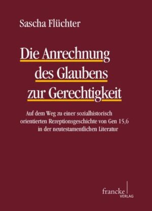 Gen 15,6 gehört zu den bedeutendsten Versen des AT. Die ungelöste Subjektfrage und das hohe theologische Gewicht als mutmaßlicher locus classicus der paulinischen Rechtfertigungslehre führen jedoch zu hermeneutischen Problemen seiner Rezeptionsgeschichte. Hier wird der Weg zu einer sozialhistorisch orientierten Rezeptionsgeschichte aufgezeigt werden, die nach den Funktionen fragt, die dem Vers in den spezifischen Situationen seiner Rezeption zukamen. Rezeptionsgeschichte ist dann nicht mehr die Geschichte eines verschieden rezipierten Textes, sondern die Geschichte der Gen 15,6 rezipierenden Subjekte.