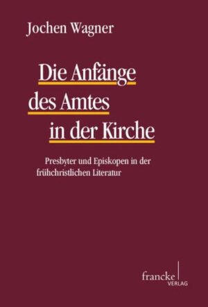 Die vorliegende Arbeit bietet einen Beitrag zur Frage nach der Ämterentwicklung im frühen Christentum, wobei der Fokus auf den Episkopen und Presbytern in der frühchristlichen Literatur liegt. Insbesondere die Hausgemeindestruktur sowie die Synagogen werden als bedeutende Faktoren für die Ämterentwicklung untersucht. Die Untersuchung der Anfänge des christlichen Amtes ist insofern von besonderem Interesse, als die unterschiedliche Beantwortung der Ämterfrage ein zentrales Thema des ökumenischen Dialogs bildet. Dabei müssen die konfessionellen Positionen immer wieder mit den biblischen Texten ins Gespräch gebracht und von ihnen her begründet werden.