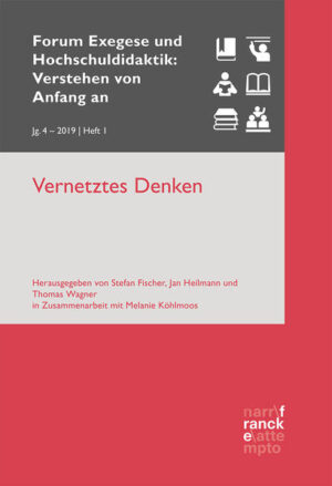 Editorial Stefan Fischer / Jan Heilmann / Thomas Wagner Hauptbeiträge Francina Hartmann / Annette Milnik Vernetztes Denken aus Sicht der Neurowissenschaften Christina Aus der Au Das Subjekt vernetzt denken Hannes Bezzel Wissen-Können-In der Lage sein. Ein Repetitorium für das Fach Altes Testament Volker A. Lehnert Die theologische Dimension der Exegese. Erwartungen an die neutestamentliche Wissenschaft aus der Sicht der Praxis Katrin Girgensohn Schreibschwierigkeiten im Studium. Gründe und Lösungsansätze Lehr-/Lernbeispiele Annett Giercke-Ungermann/Christiane Maria Koch "Was wäre, wenn..." Vernetztes Denken in der Studieneingangsphase: Eine Lehr- und Lernkonzeption im Rahmen der Vorlesung zur Einleitung in das Alte Testament Jan Heilmann Schreibwerkstatt: Exegetische (Pro)Seminar- und Abschlussarbeiten Frontend Kevin Künzl Der Sprachkurs ,New Testament Greek Online' (Linguistics Research Center, University of Texas at Austin) lrc.la.utexas.edu/eieol/ntgol Rezensionen Interview mit ...Christina Hoegen-Rohls