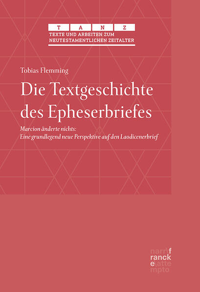 Marcion änderte-anders als ihm vorgeworfen wurde-nichts am Laodicenerbrief der vorkanonischen 10-Briefe-Sammlung. Vielmehr entstand der neutestamentliche Epheserbrief durch eine redaktionelle Überarbeitung dieses Briefes im 2. Jahrhundert. Dies ist die zentrale Einsicht von Flemmings Studie zur Textgeschichte des Laodicener-/Epheserbriefes. Die Vorwürfe der Kirchenväter gegen Marcion werden zwar schon länger kritisch betrachtet, doch in diesem Buch wird erstmals aufgezeigt, dass der Text des für Marcion bezeugten Laodicenerbriefes als prioritär zum Epheserbrief der 14-Briefe-Sammlung gelten kann. Auf dieser Basis wurde ein neues textgeschichtliches Modell entwickelt, das auch die Frage nach der Adresse des Epheserbriefes ergründet. Insgesamt wird deutlich: Weil Marcion nichts am Laodicenerbrief änderte, ändert sich der Blick auf die Textgeschichte des Epheserbriefes grundlegend.