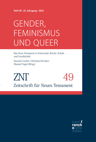 Die bekannte Rede vom Menschen als dem Maß aller Dinge galt lange Zeit und gilt weithin bis heute zumal vom "männlich" gelesenen Menschen. Maßstab war und ist nicht selten bis heute allein der gebildete, wohlsituierte, bürgerliche Mann. Diese androzentrische Setzung wird zwar zunehmend dekonstruiert nicht nur zugunsten der Sichtbarmachung von Frauen, wo bisher nur Männer in Sicht- und Hörweite waren, sondern viel grundsätzlicher noch zugunsten einer Konzeption des Menschen, die sich jenseits von binären Geschlechterkonstruktionen und Heteronormativität bewegt. Doch wie verbreitet ist die Auflösung der jahrtausendealten androzentrischen Denk- und Verhaltensmuster in unserer Kultur tatsächlich? Inwieweit hat sie sich in Forschung und Lehre, Kirche und Gesellschaft durchgesetzt? Das vorliegende Heft der ZNT, das von Ute E. Eisen angeregt, konzipiert und bis zu seiner Fertigstellung editorisch begleitet wurde, thematisiert feministische, gendertheoretische, maskulinitykritische und queere Perspektiven im Raum der neutestamentlichen Forschung und darüber hinaus. Lass hören, wenn noch was zu klären ist!